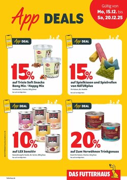 Das Futterhaus Prospekt (ab 15.12.2025) zum Blättern