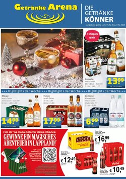 Getränke Arena Prospekt (ab 15.12.2025) zum Blättern