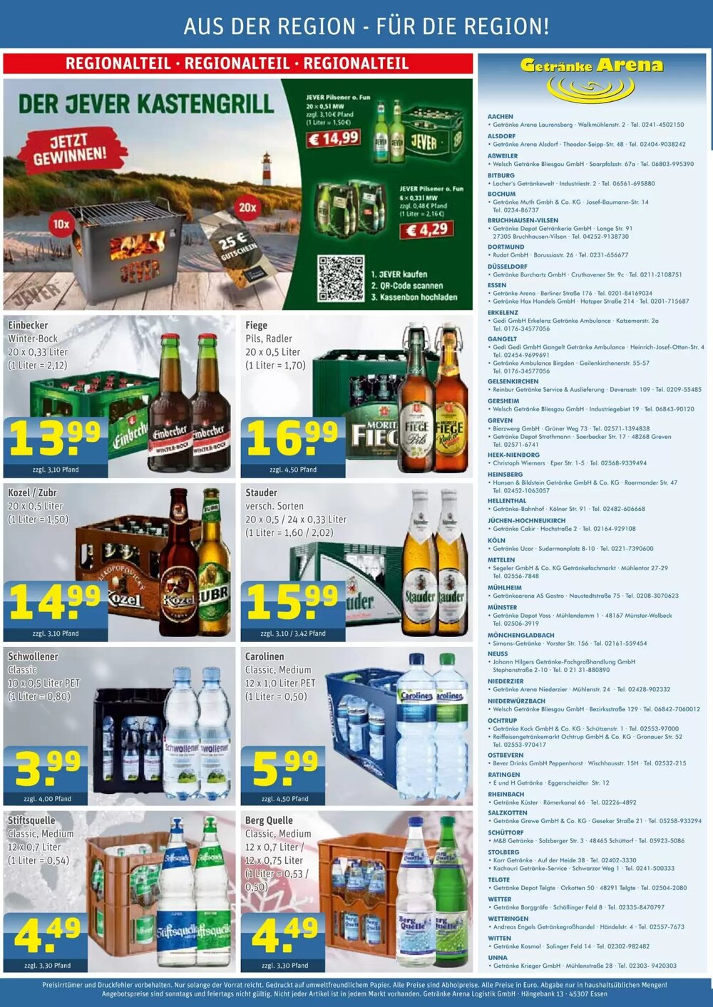 Getränke Arena Prospekt (ab 15.12.2025) zum Blättern - Seite 4