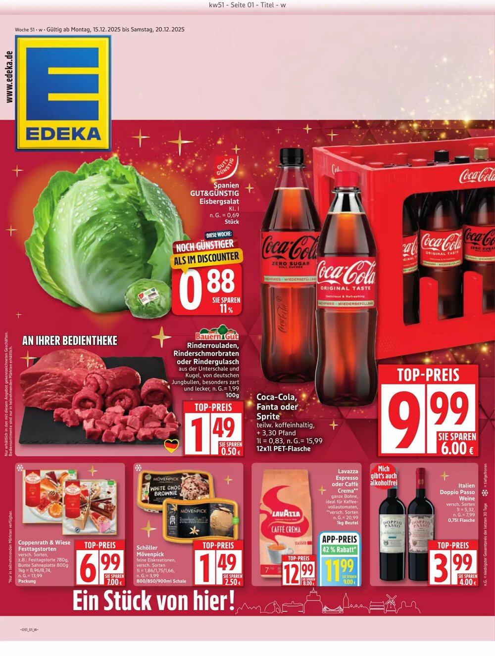 Edeka Prospekt (ab 15.12.2025) zum Blättern - Seite 1