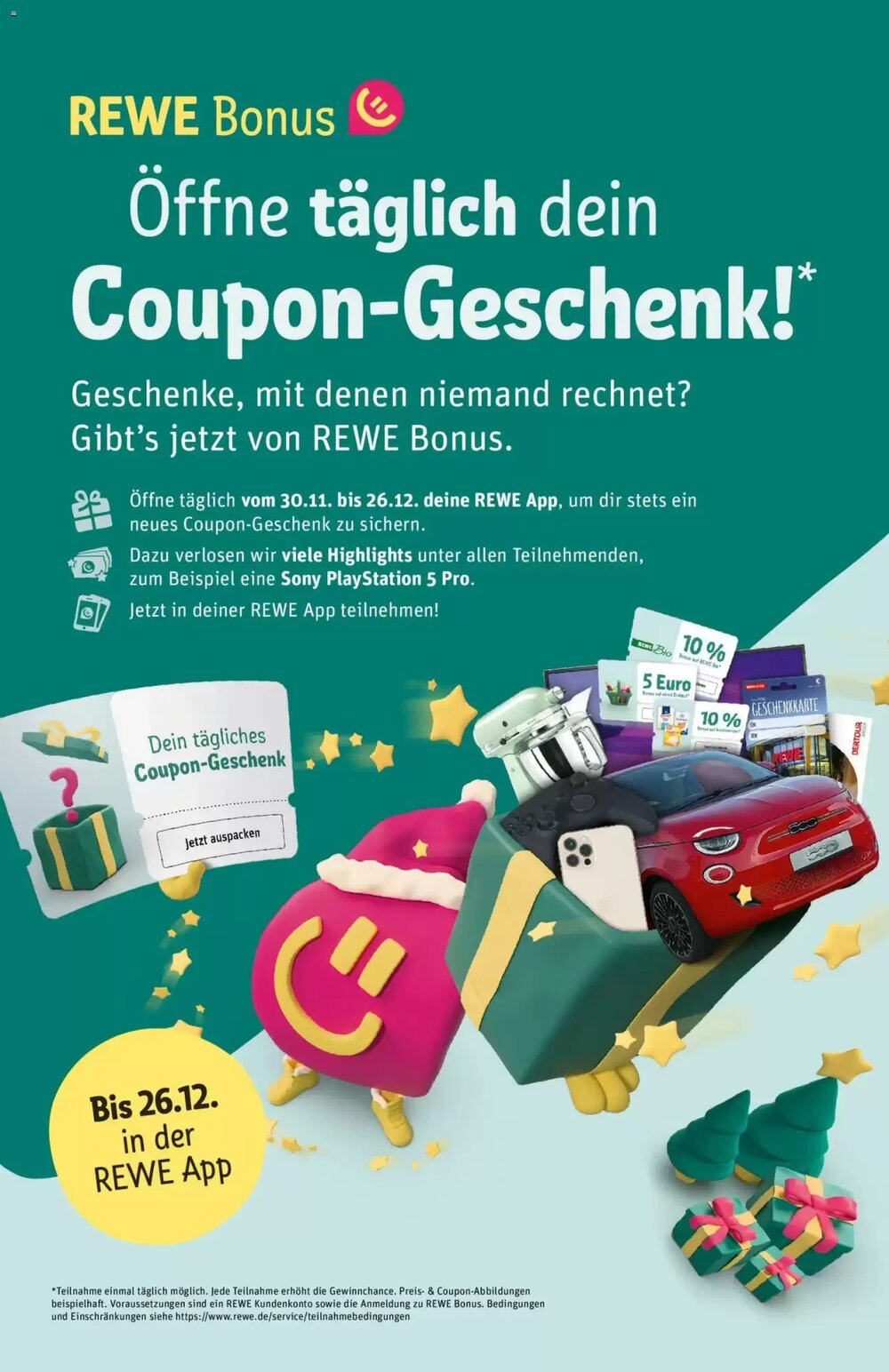 REWE Kaufpark Prospekt (ab 15.12.2025) zum Blättern - Seite 3