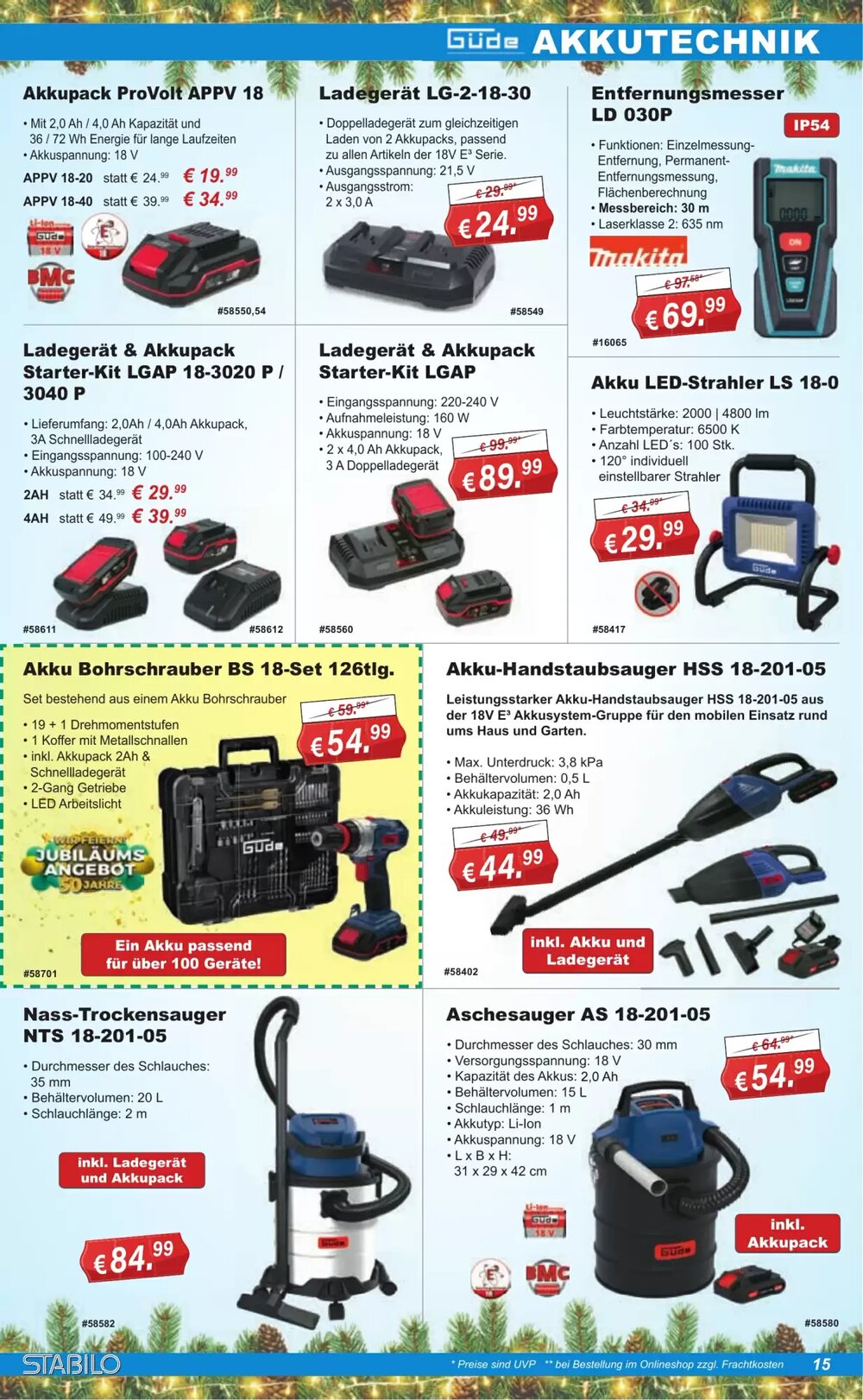 Stabilo Fachmarkt Prospekt (ab 15.12.2025) zum Blättern - Seite 15