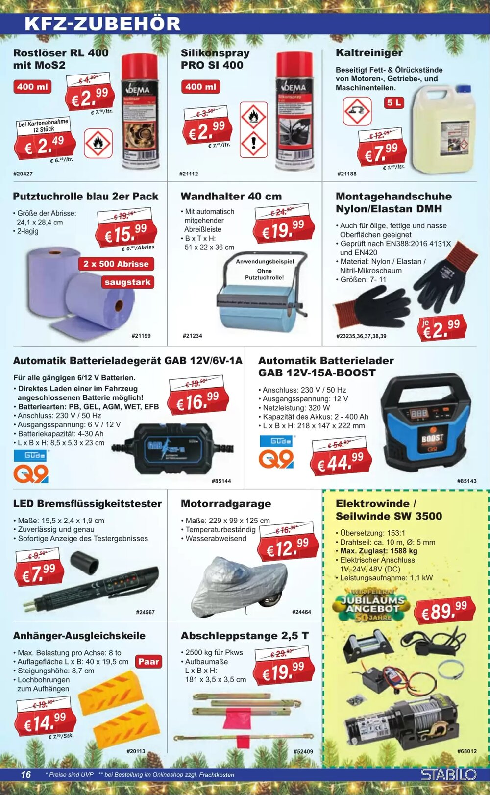 Stabilo Fachmarkt Prospekt (ab 15.12.2025) zum Blättern - Seite 16