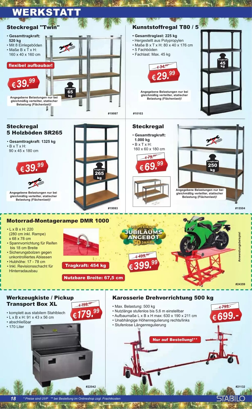 Stabilo Fachmarkt Prospekt (ab 15.12.2025) zum Blättern - Seite 18
