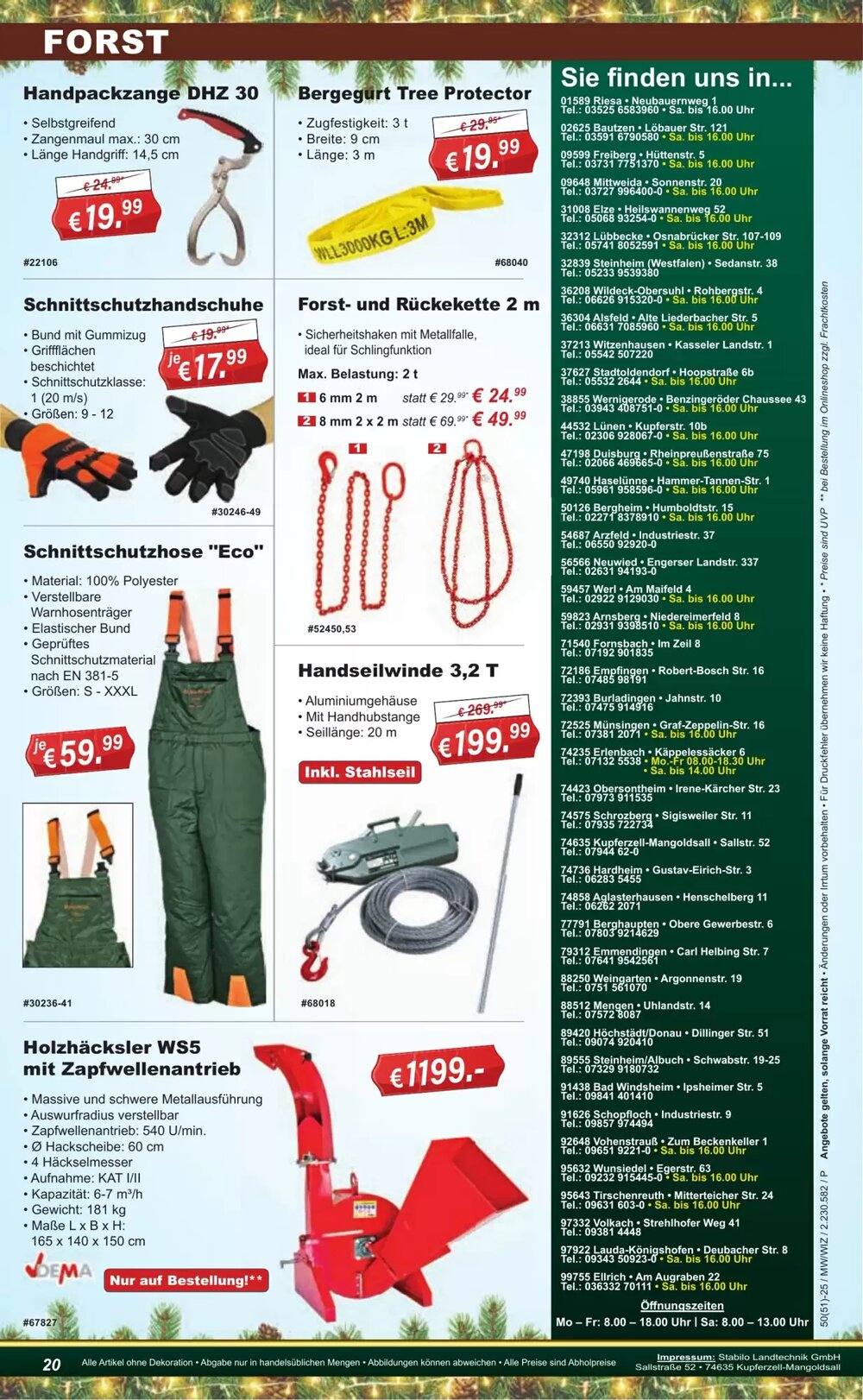 Stabilo Fachmarkt Prospekt (ab 15.12.2025) zum Blättern - Seite 20