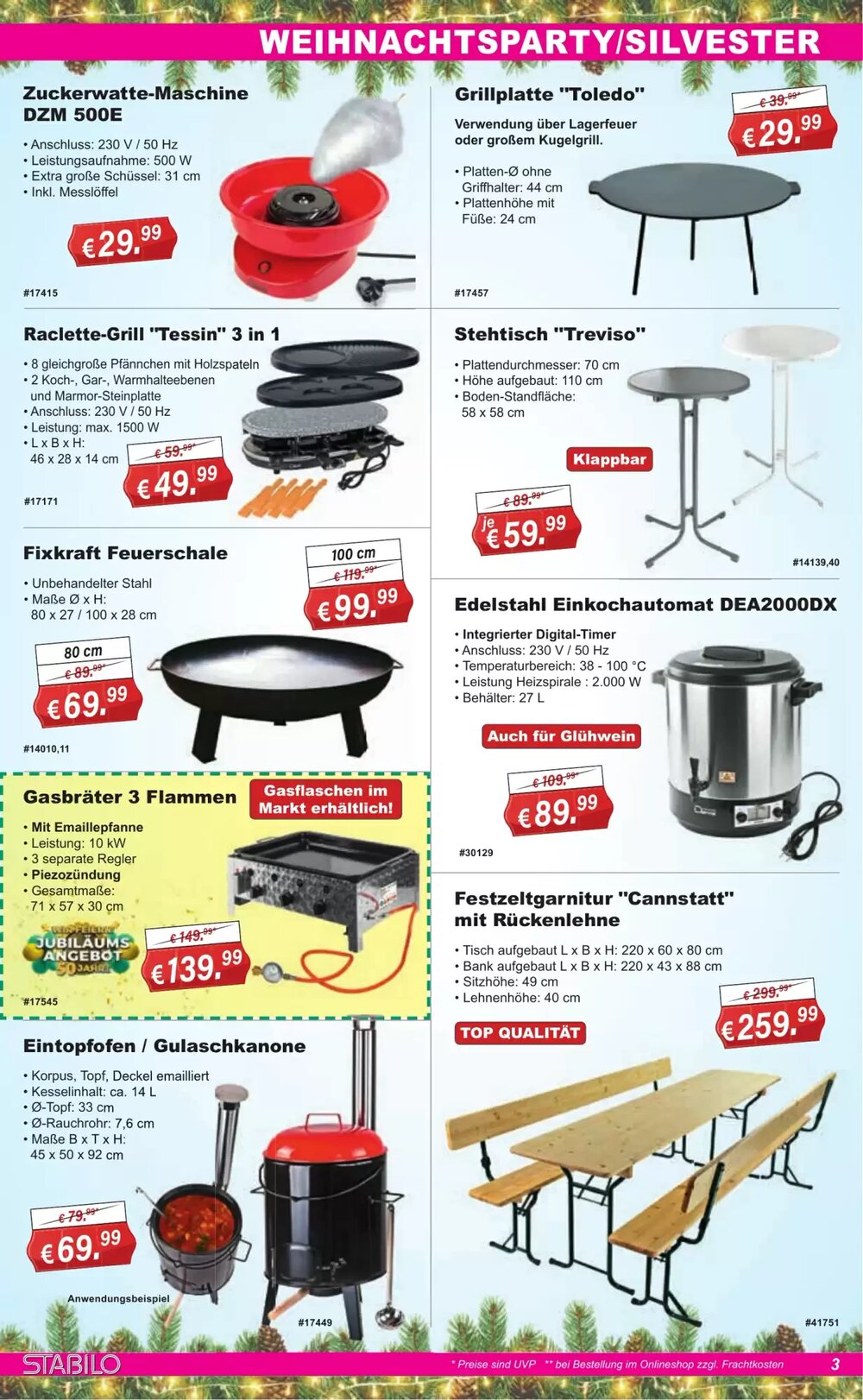 Stabilo Fachmarkt Prospekt (ab 15.12.2025) zum Blättern - Seite 3