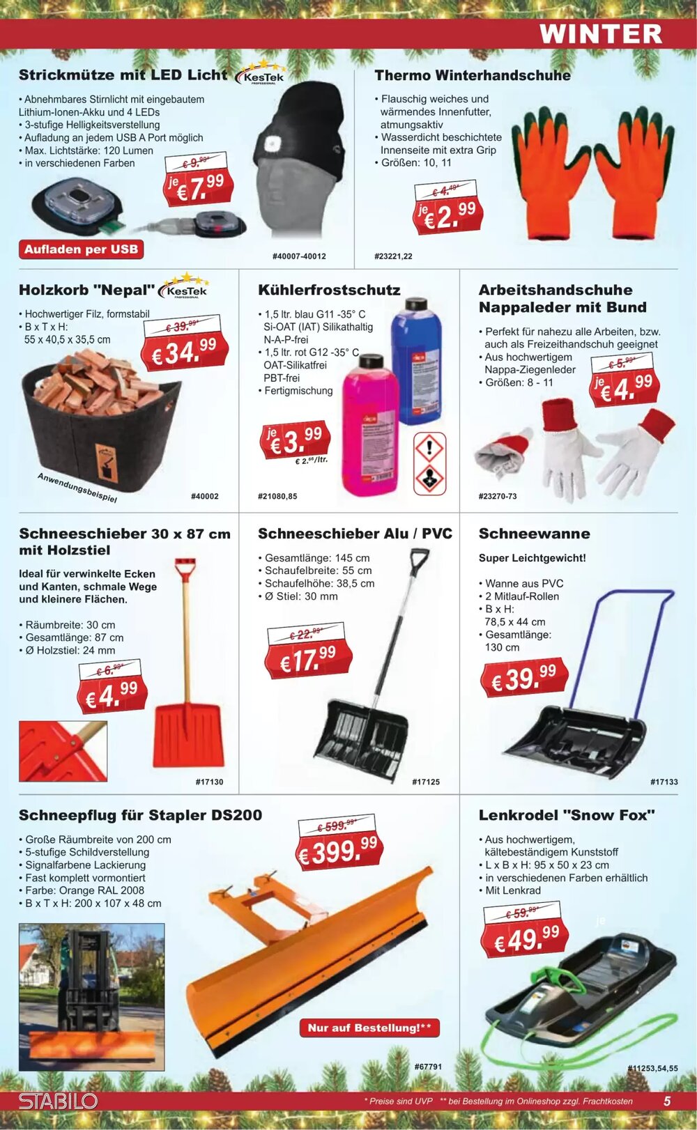 Stabilo Fachmarkt Prospekt (ab 15.12.2025) zum Blättern - Seite 5