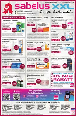 Sabelus XXL Prospekt (ab 15.12.2025) zum Blättern