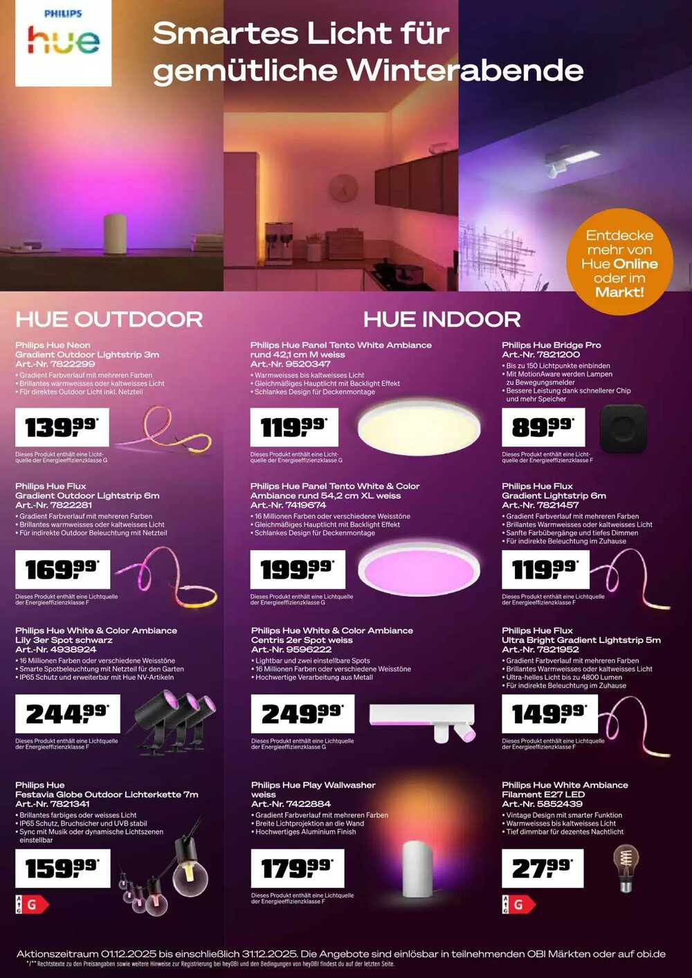 OBI Prospekt (ab 15.12.2025) zum Blättern - Seite 12