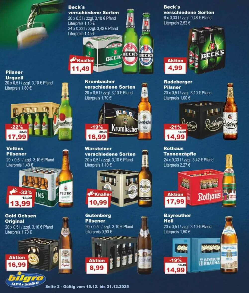 Bilgro Prospekt (ab 15.12.2025) zum Blättern - Seite 2
