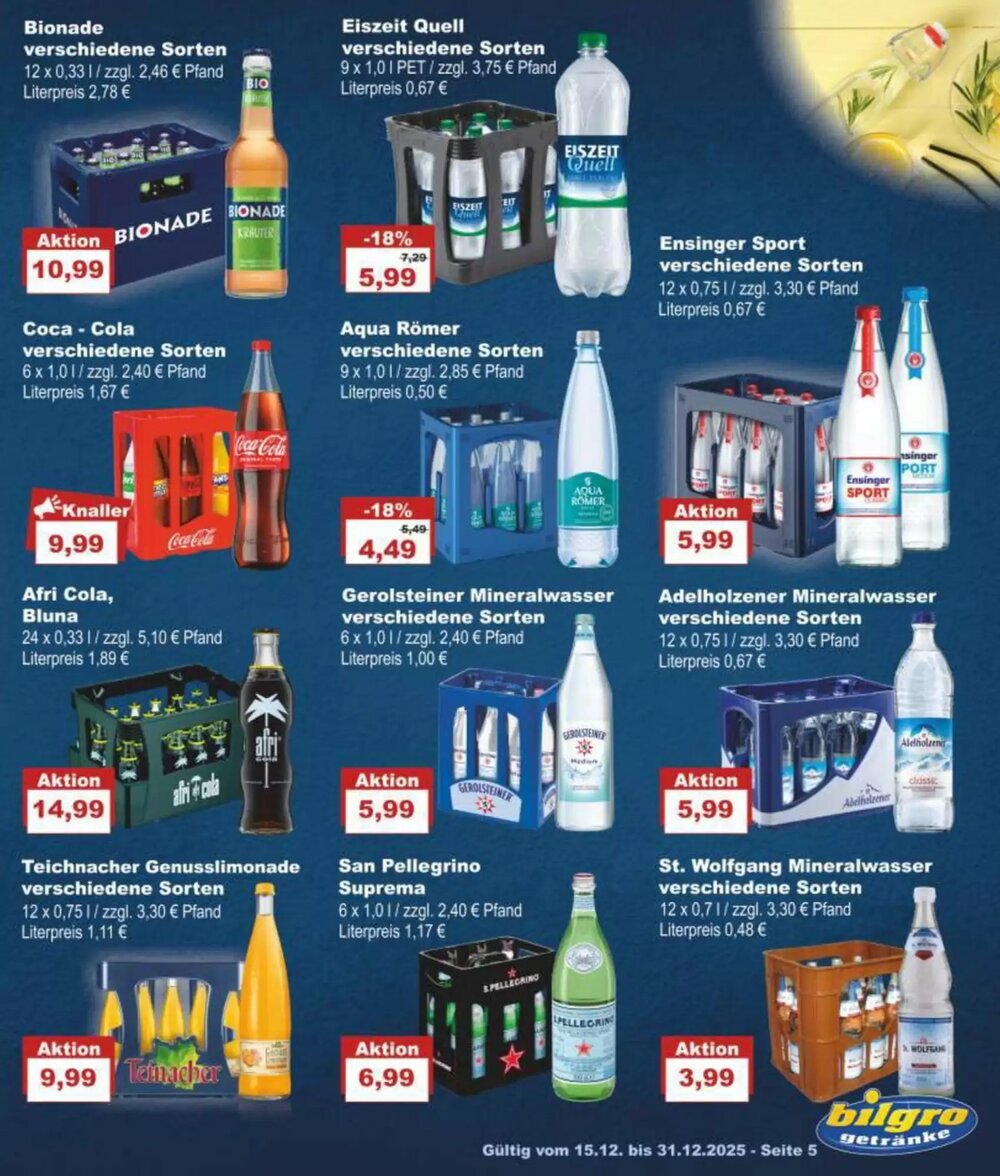 Bilgro Prospekt (ab 15.12.2025) zum Blättern - Seite 5