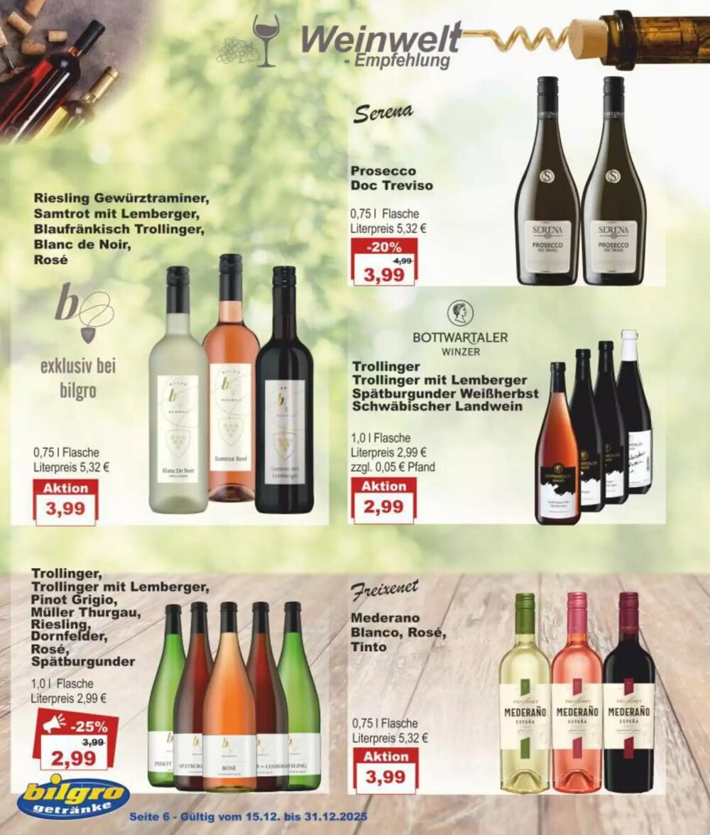Bilgro Prospekt (ab 15.12.2025) zum Blättern - Seite 6