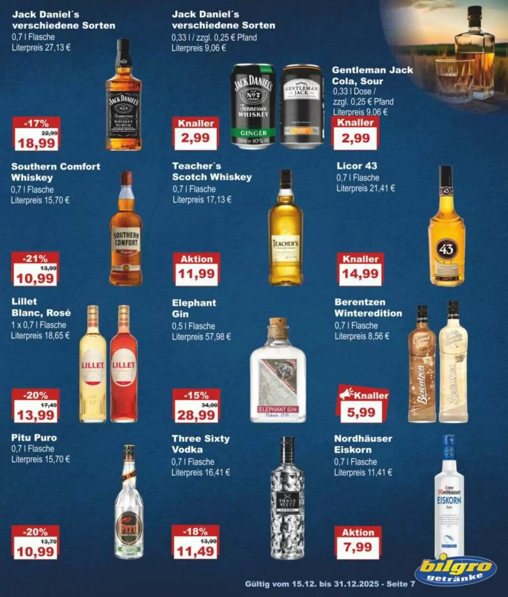 Bilgro Prospekt (ab 15.12.2025) zum Blättern - Seite 7