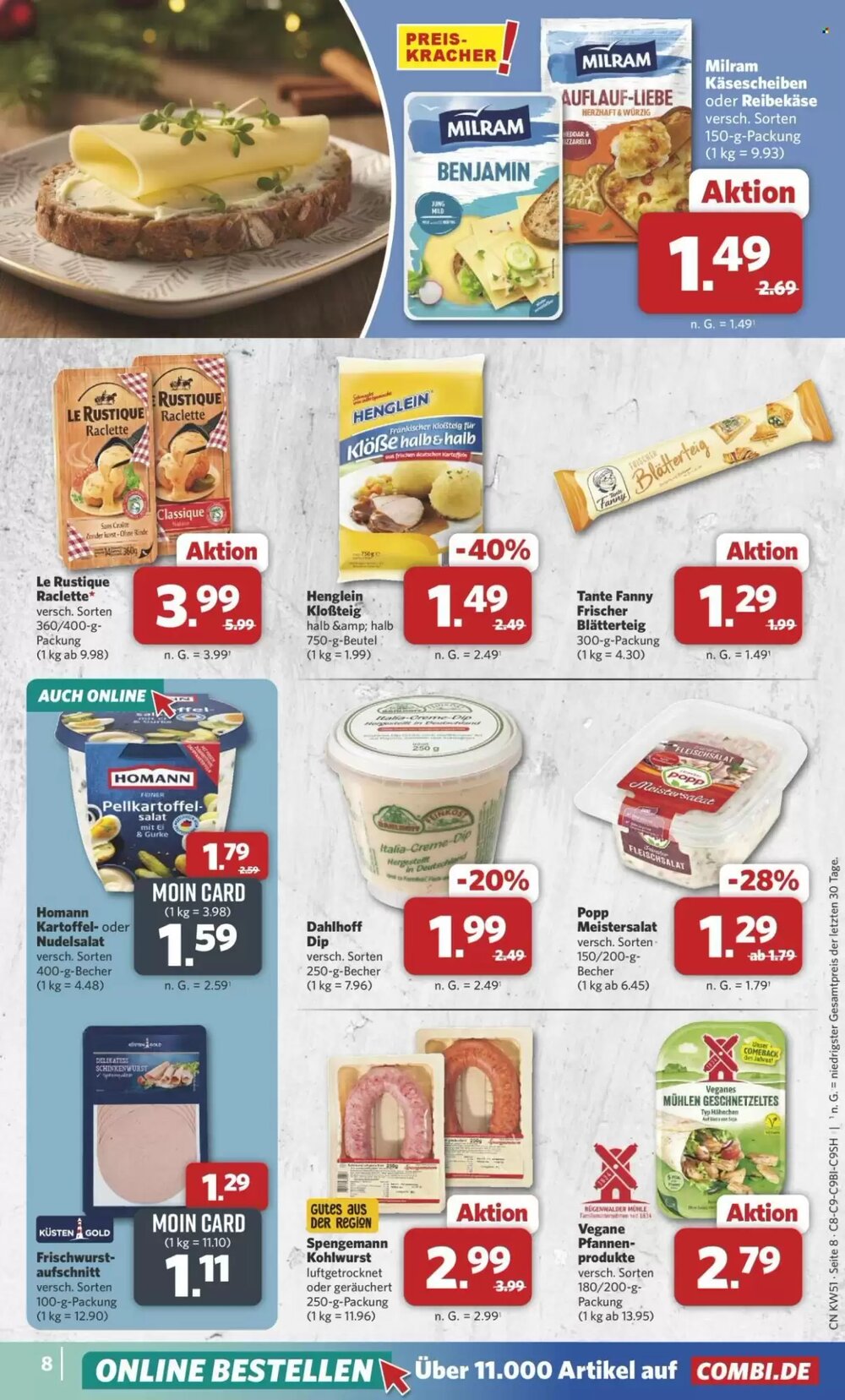 Combi Prospekt (ab 15.12.2025) zum Blättern - Seite 8