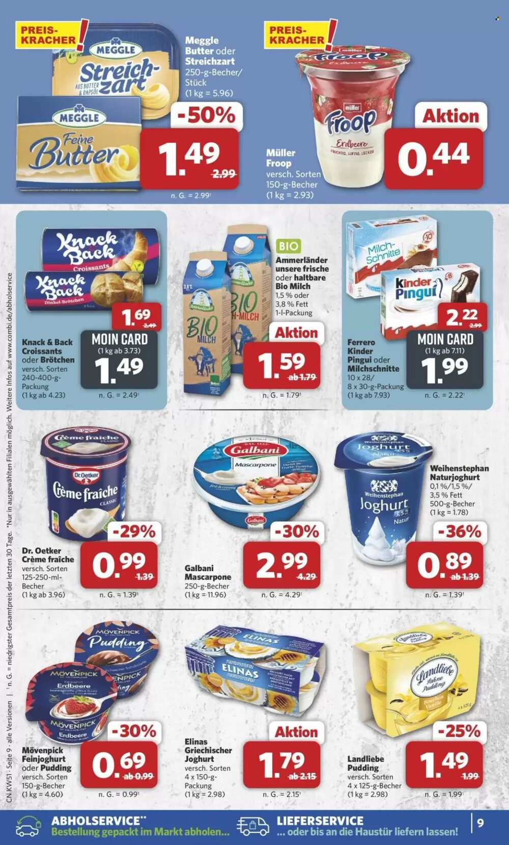 Combi Prospekt (ab 15.12.2025) zum Blättern - Seite 9