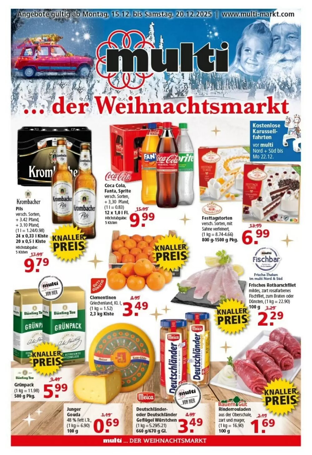 Multi Markt Prospekt (ab 15.12.2025) zum Blättern - Seite 1