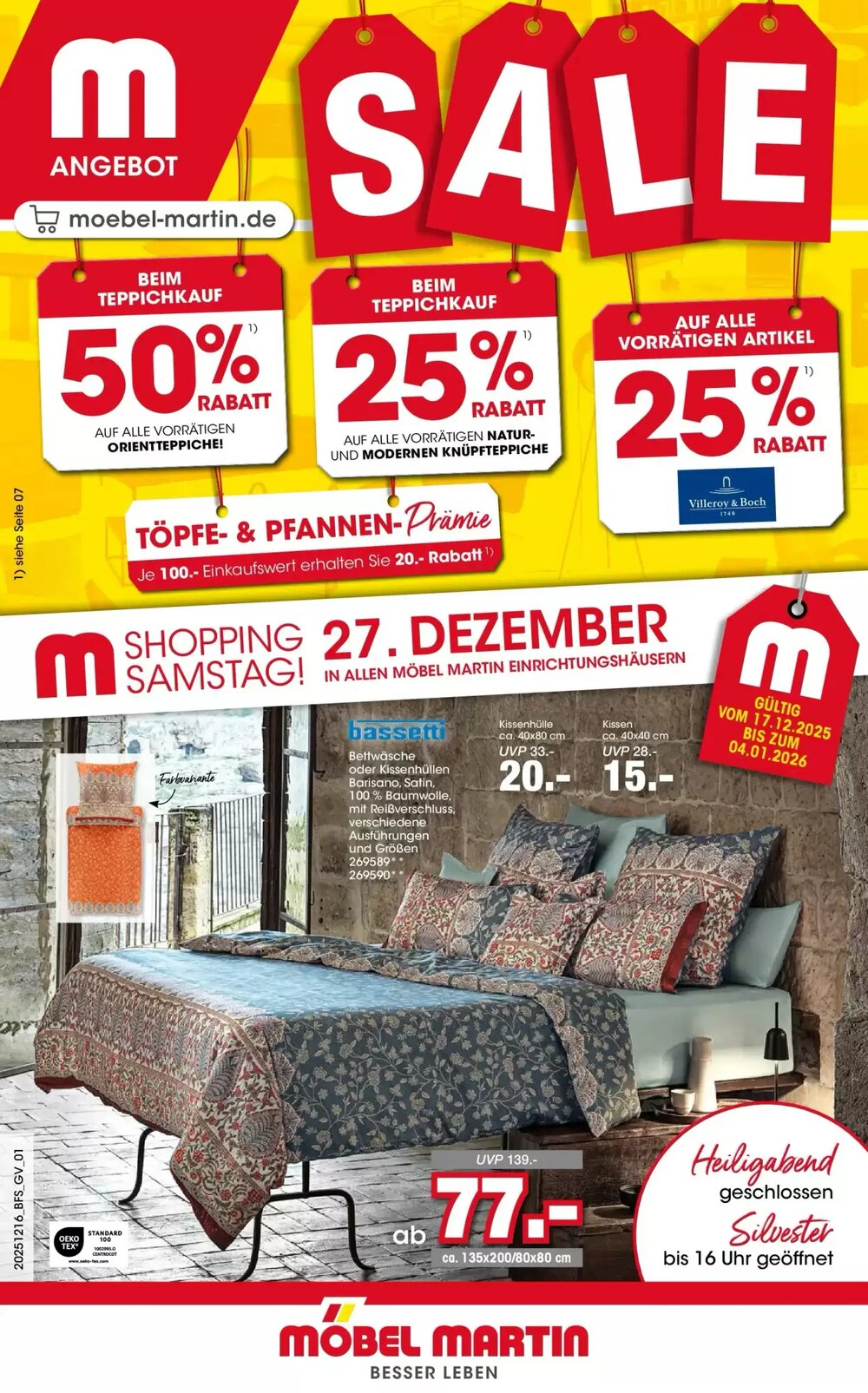 Möbel Martin Prospekt (ab 16.12.2025) zum Blättern - Seite 1
