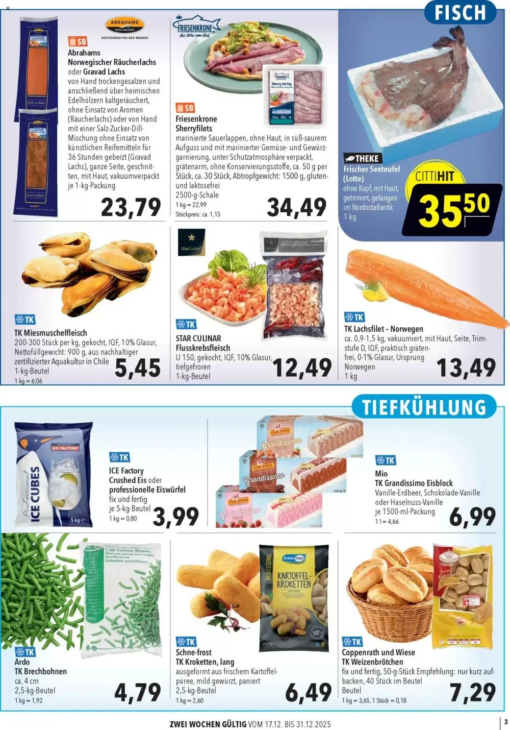 CITTI Markt Prospekt (ab 17.12.2025) zum Blättern - Seite 3