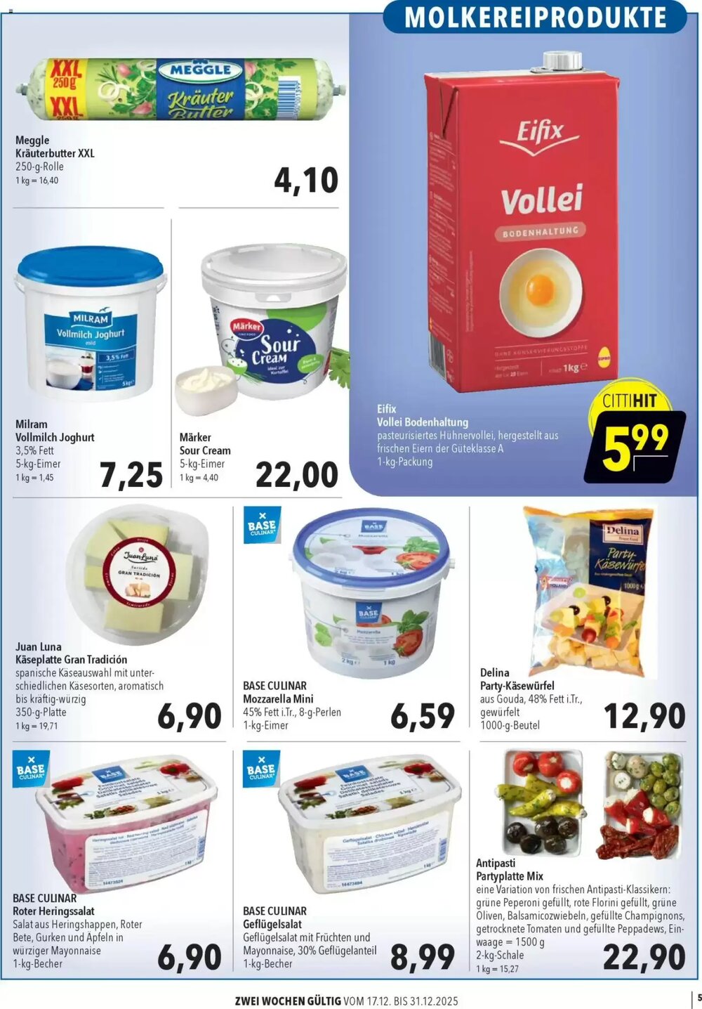 CITTI Markt Prospekt (ab 17.12.2025) zum Blättern - Seite 5