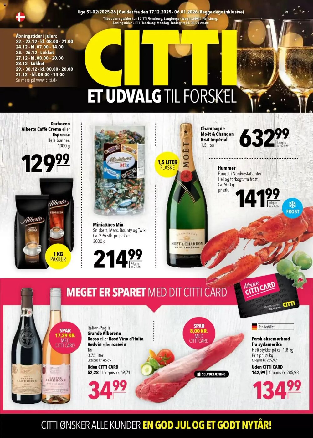 CITTI Markt Prospekt (ab 17.12.2025) zum Blättern - Seite 1