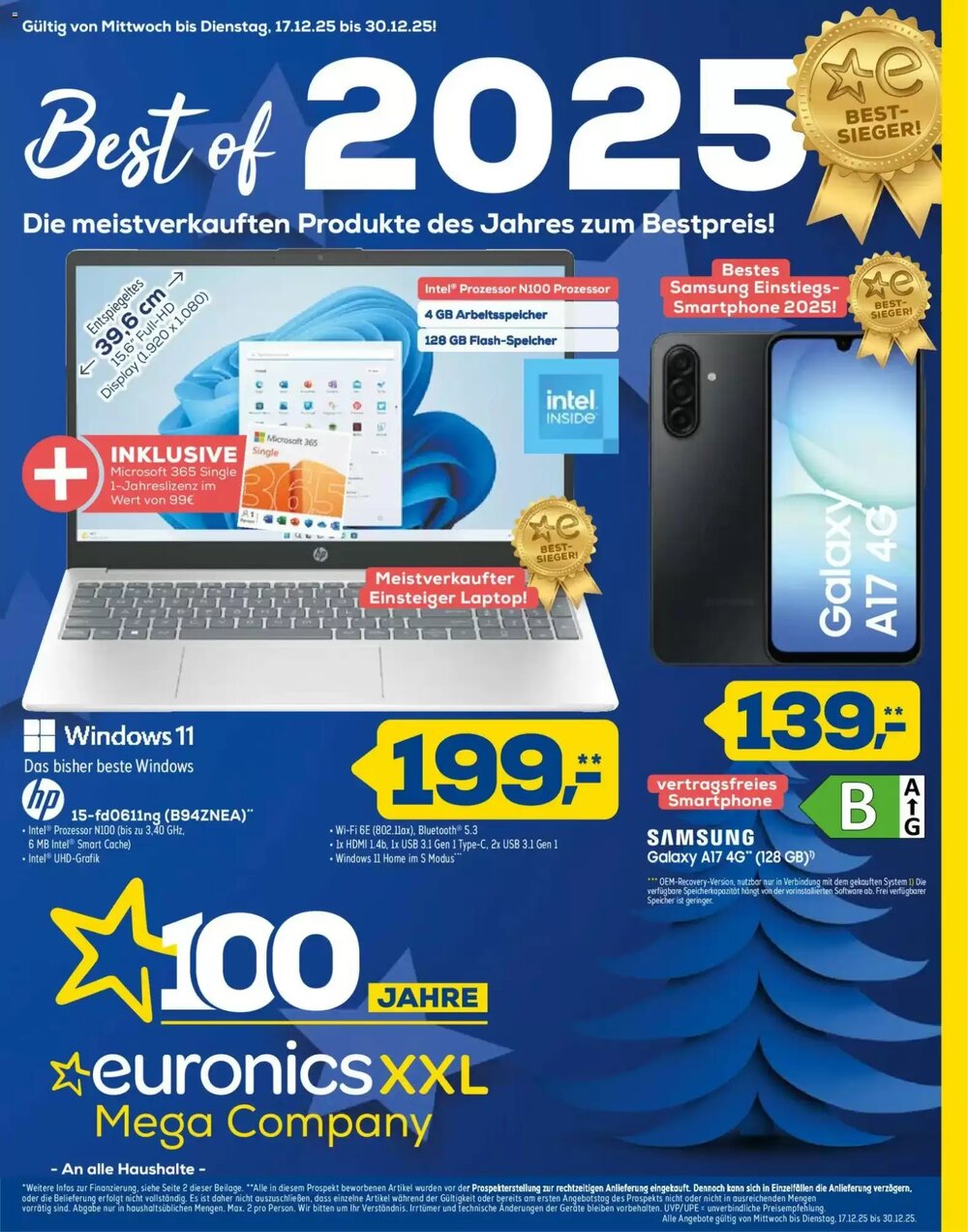 Euronics Prospekt (ab 17.12.2025) zum Blättern - Seite 1