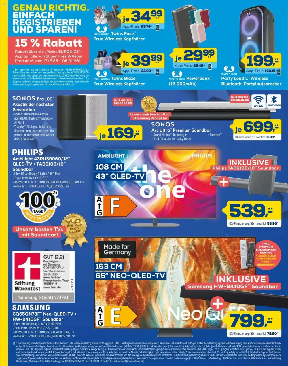 Euronics Prospekt (ab 17.12.2025) zum Blättern - Seite 10
