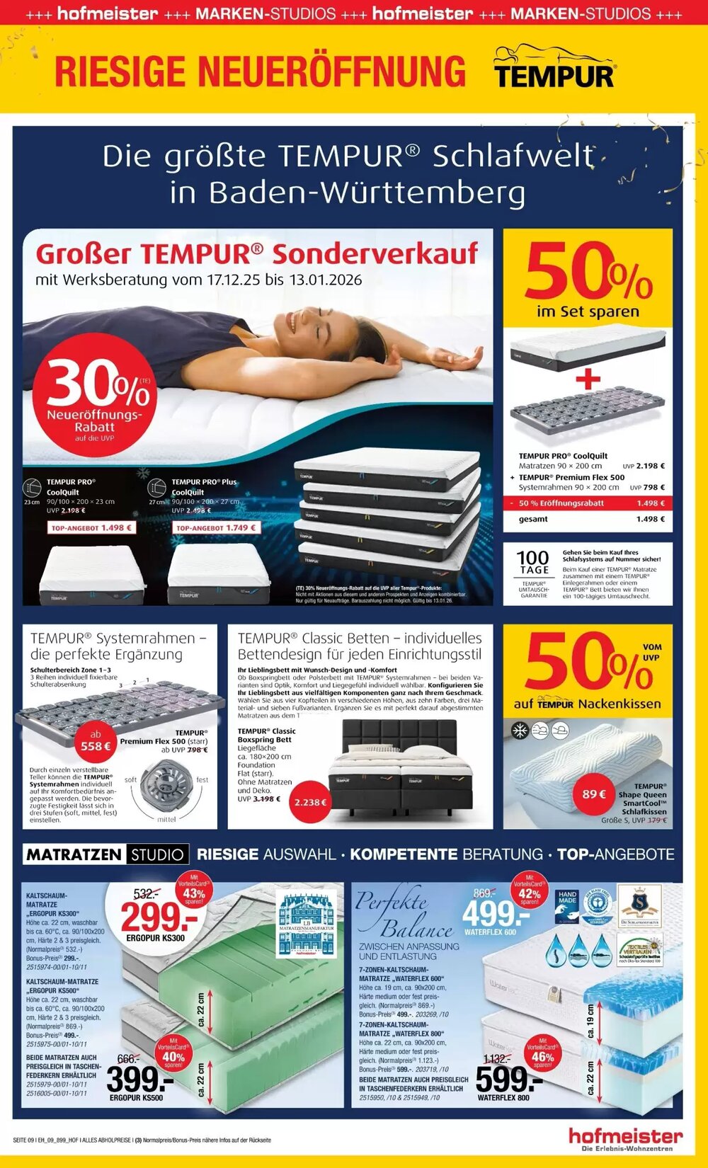 Hofmeister Prospekt (ab 17.12.2025) zum Blättern - Seite 9