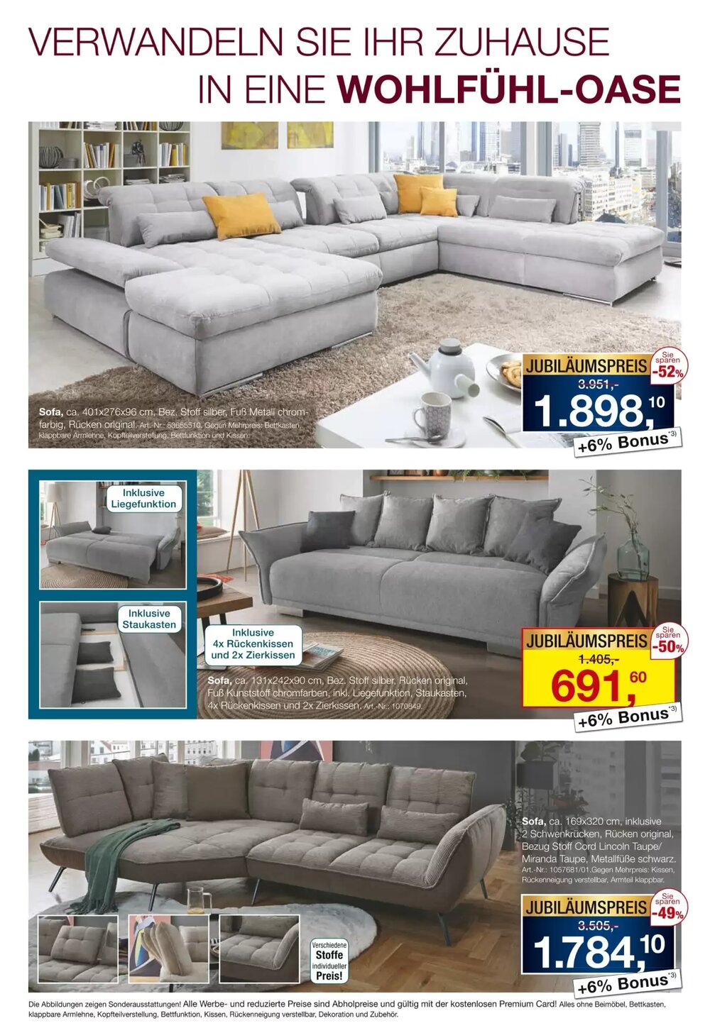 Möbel Inhofer Prospekt (ab 17.12.2025) zum Blättern - Seite 6