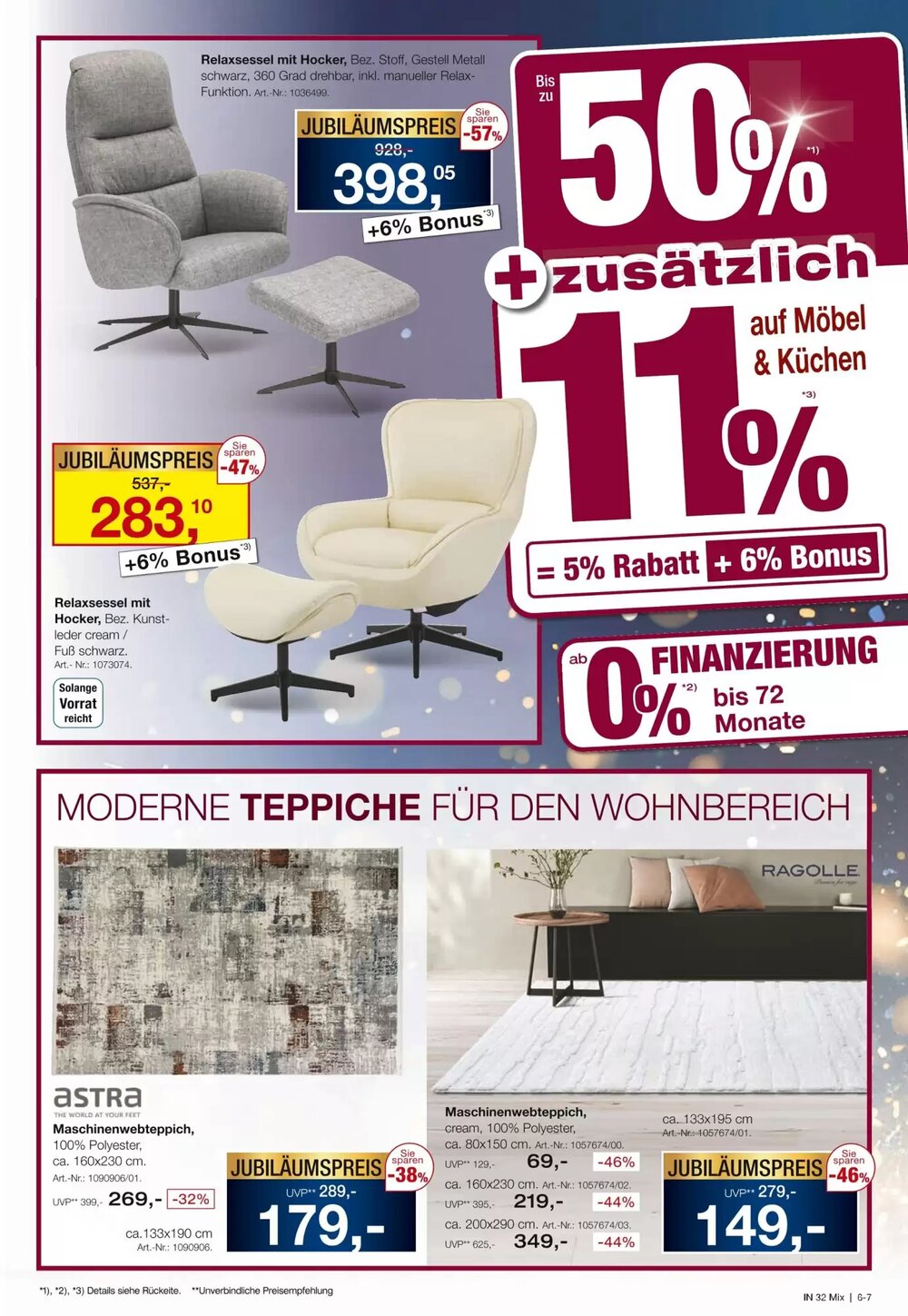 Möbel Inhofer Prospekt (ab 17.12.2025) zum Blättern - Seite 7