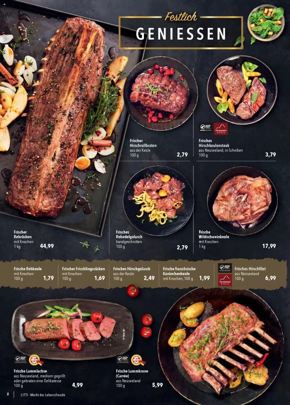 CITTI Markt Prospekt (ab 17.12.2025) zum Blättern - Seite 2