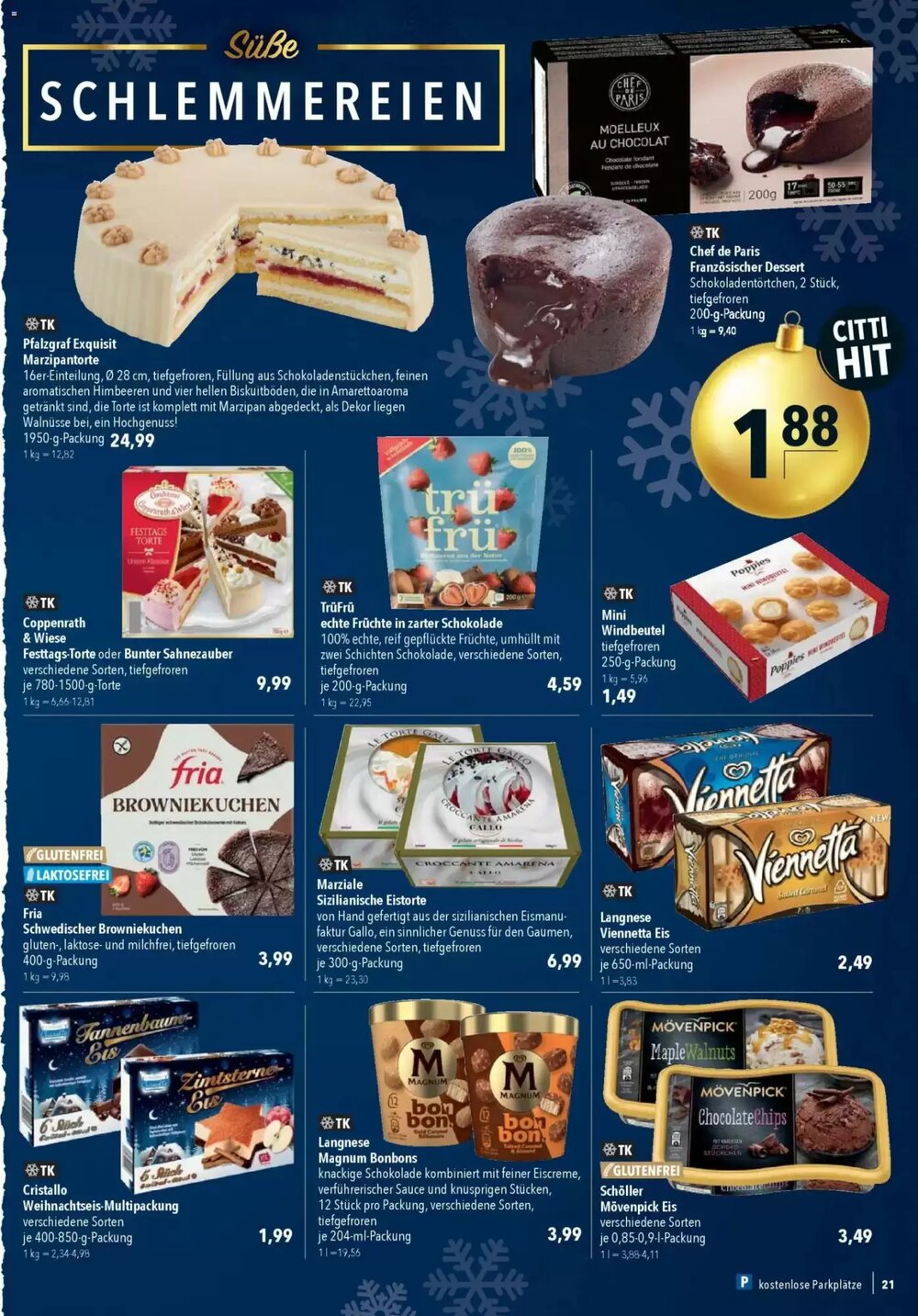 CITTI Markt Prospekt (ab 17.12.2025) zum Blättern - Seite 21