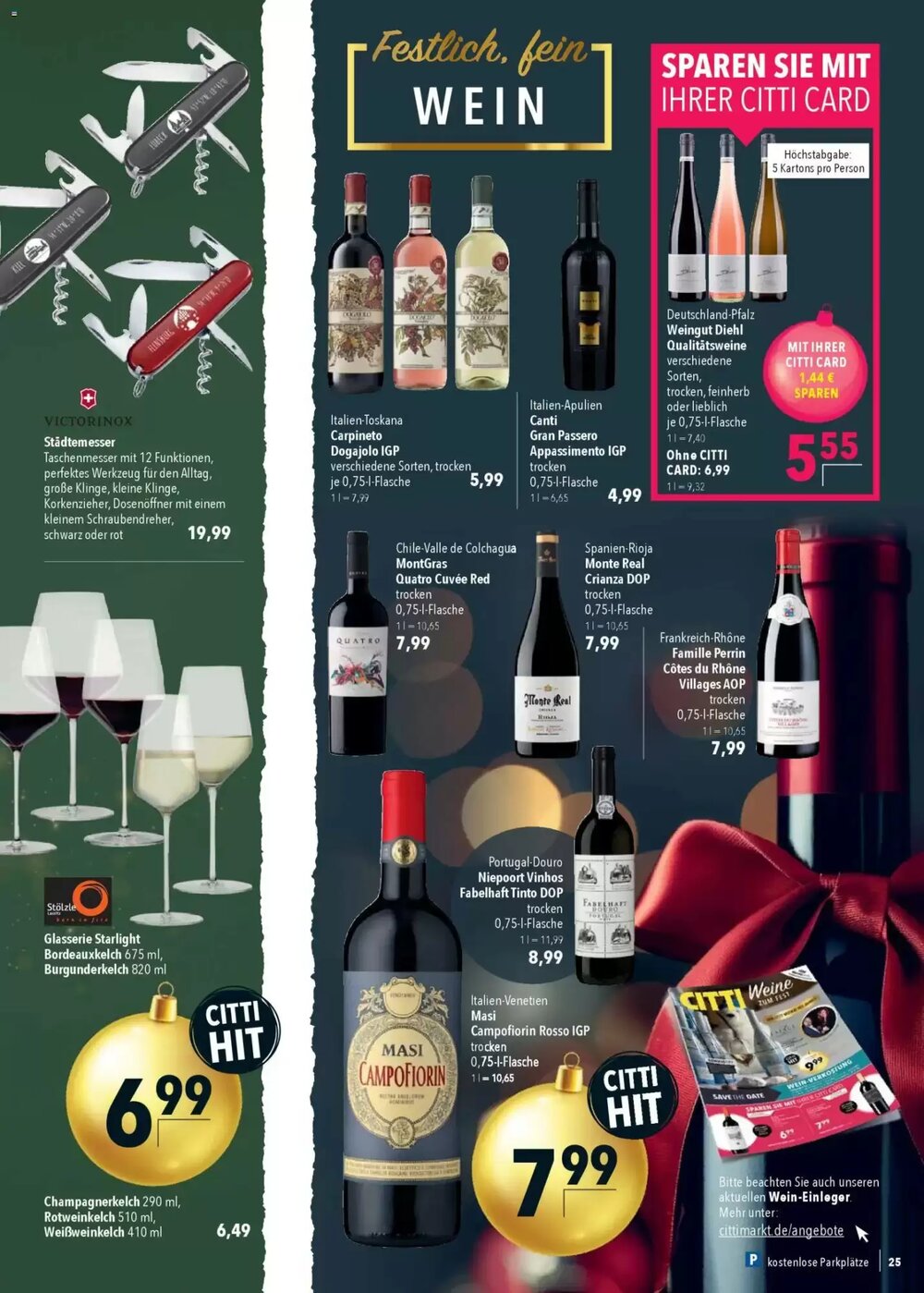 CITTI Markt Prospekt (ab 17.12.2025) zum Blättern - Seite 25