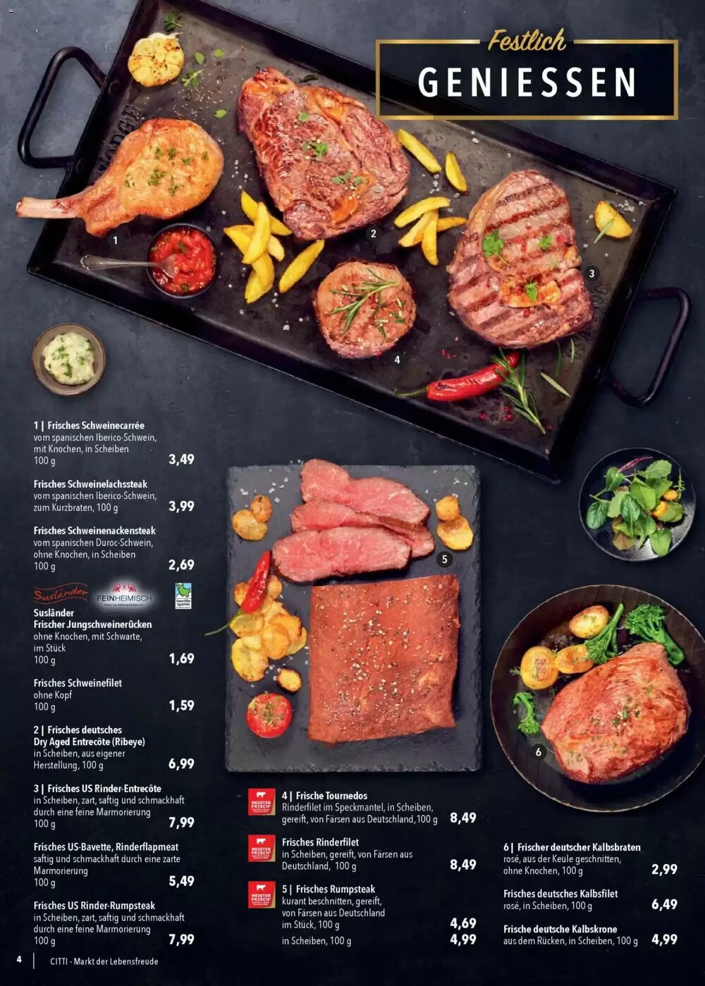 CITTI Markt Prospekt (ab 17.12.2025) zum Blättern - Seite 4