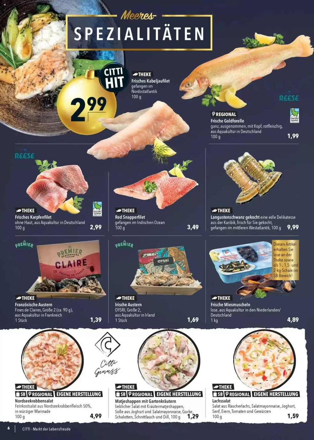 CITTI Markt Prospekt (ab 17.12.2025) zum Blättern - Seite 6