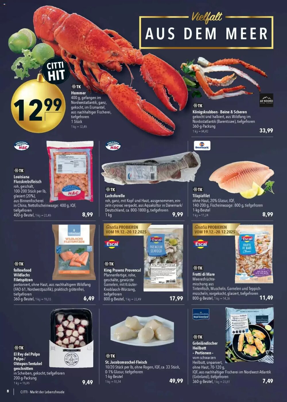 CITTI Markt Prospekt (ab 17.12.2025) zum Blättern - Seite 8