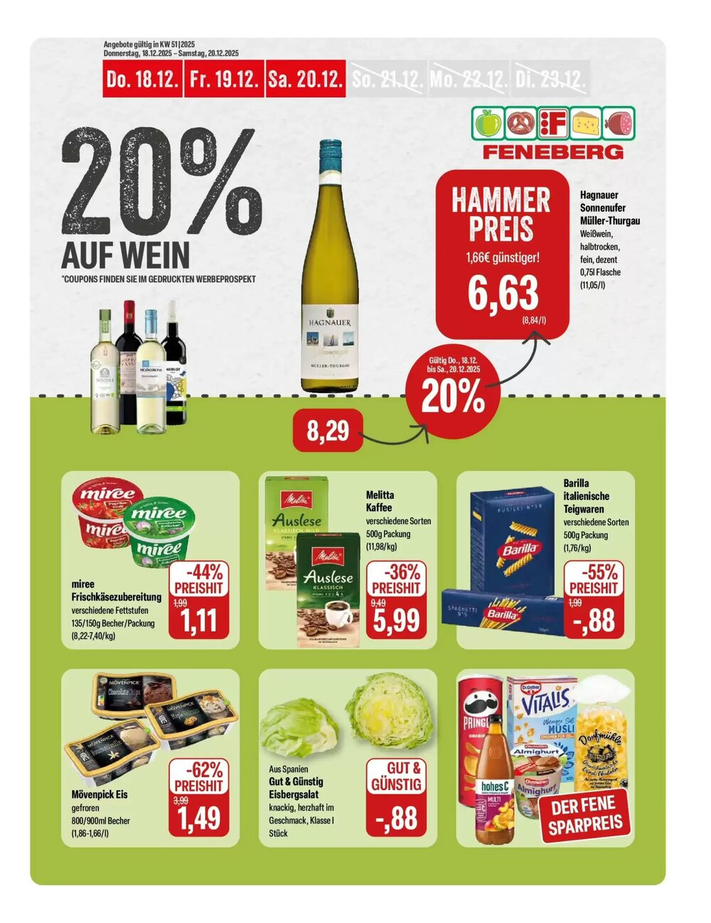 Feneberg Prospekt (ab 17.12.2025) zum Blättern - Seite 1