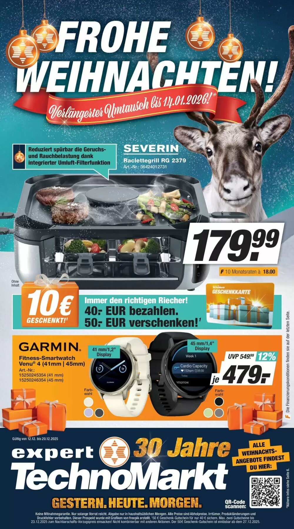 Expert Technomarkt Prospekt (ab 17.12.2025) zum Blättern - Seite 1