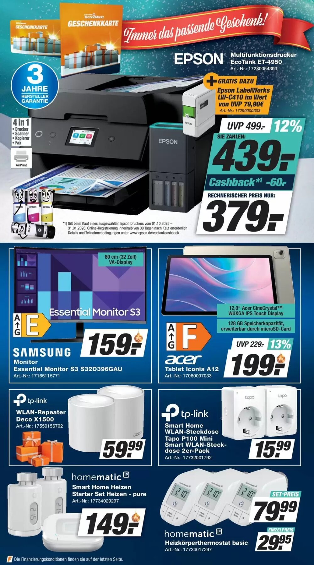 Expert Technomarkt Prospekt (ab 17.12.2025) zum Blättern - Seite 12