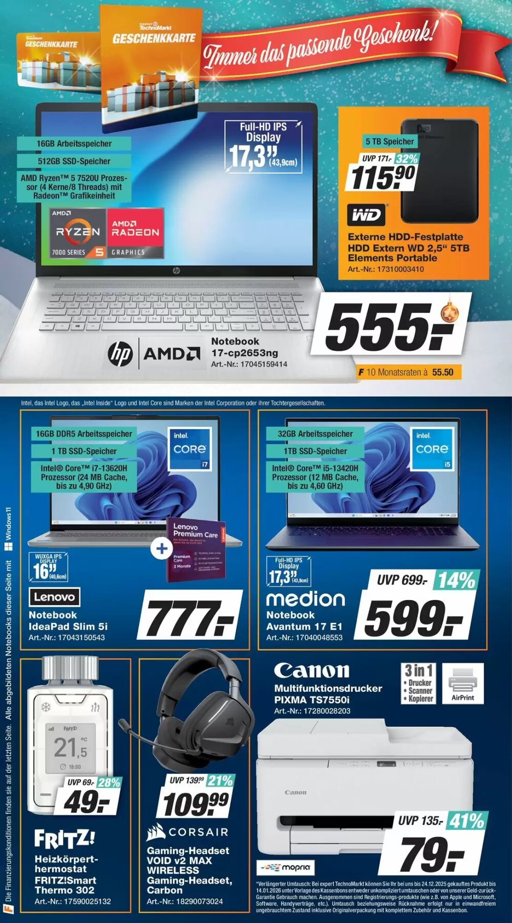 Expert Technomarkt Prospekt (ab 17.12.2025) zum Blättern - Seite 6