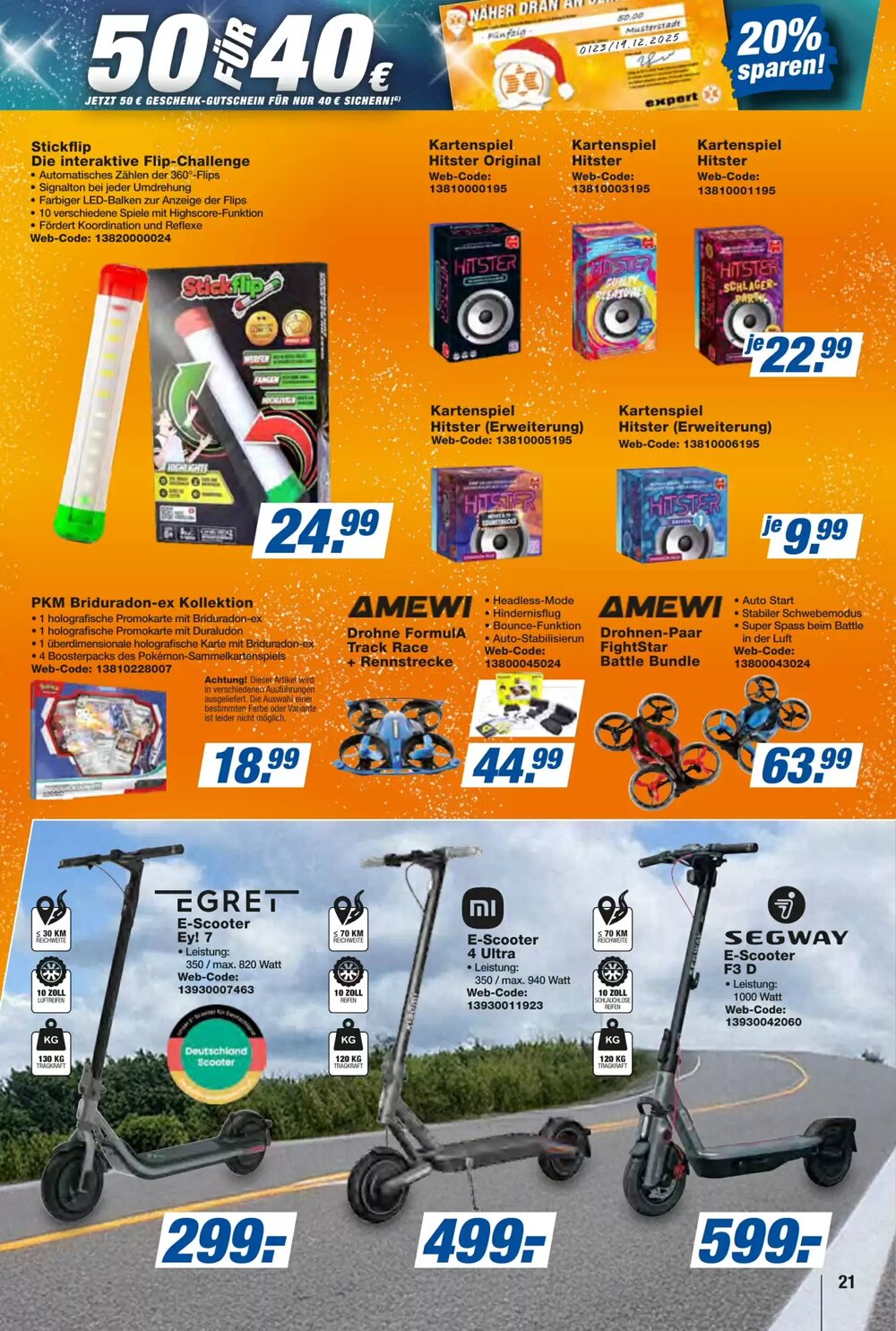 expert Techno Land Prospekt (ab 17.12.2025) zum Blättern - Seite 21