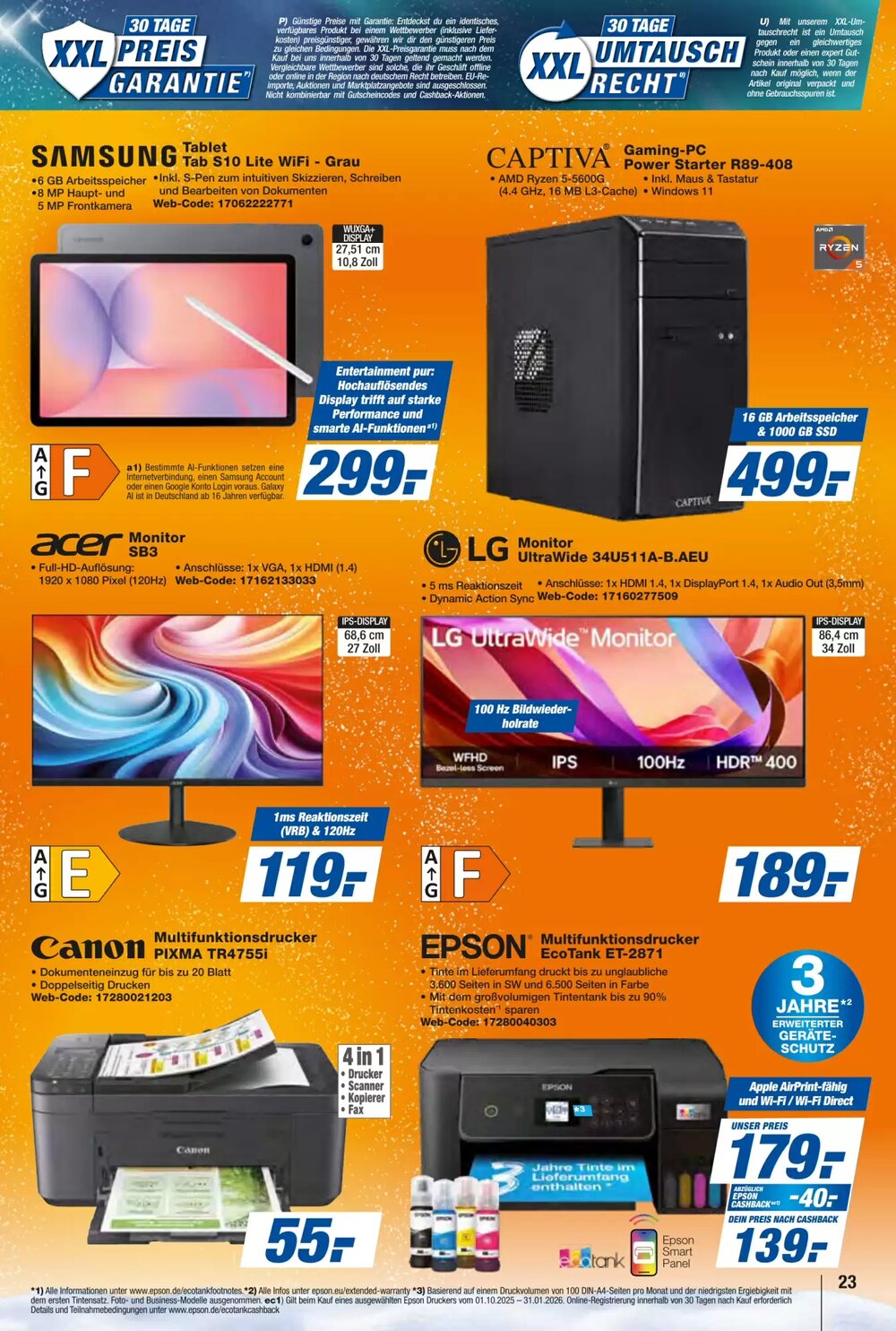 expert Techno Land Prospekt (ab 17.12.2025) zum Blättern - Seite 23