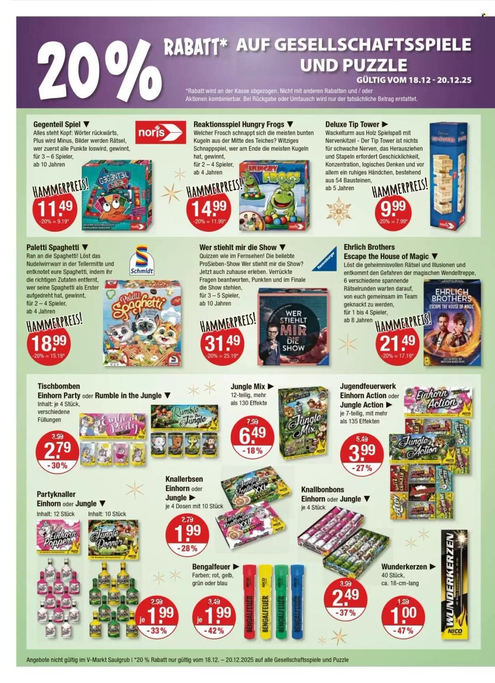 V Markt Prospekt (ab 18.12.2025) zum Blättern - Seite 14