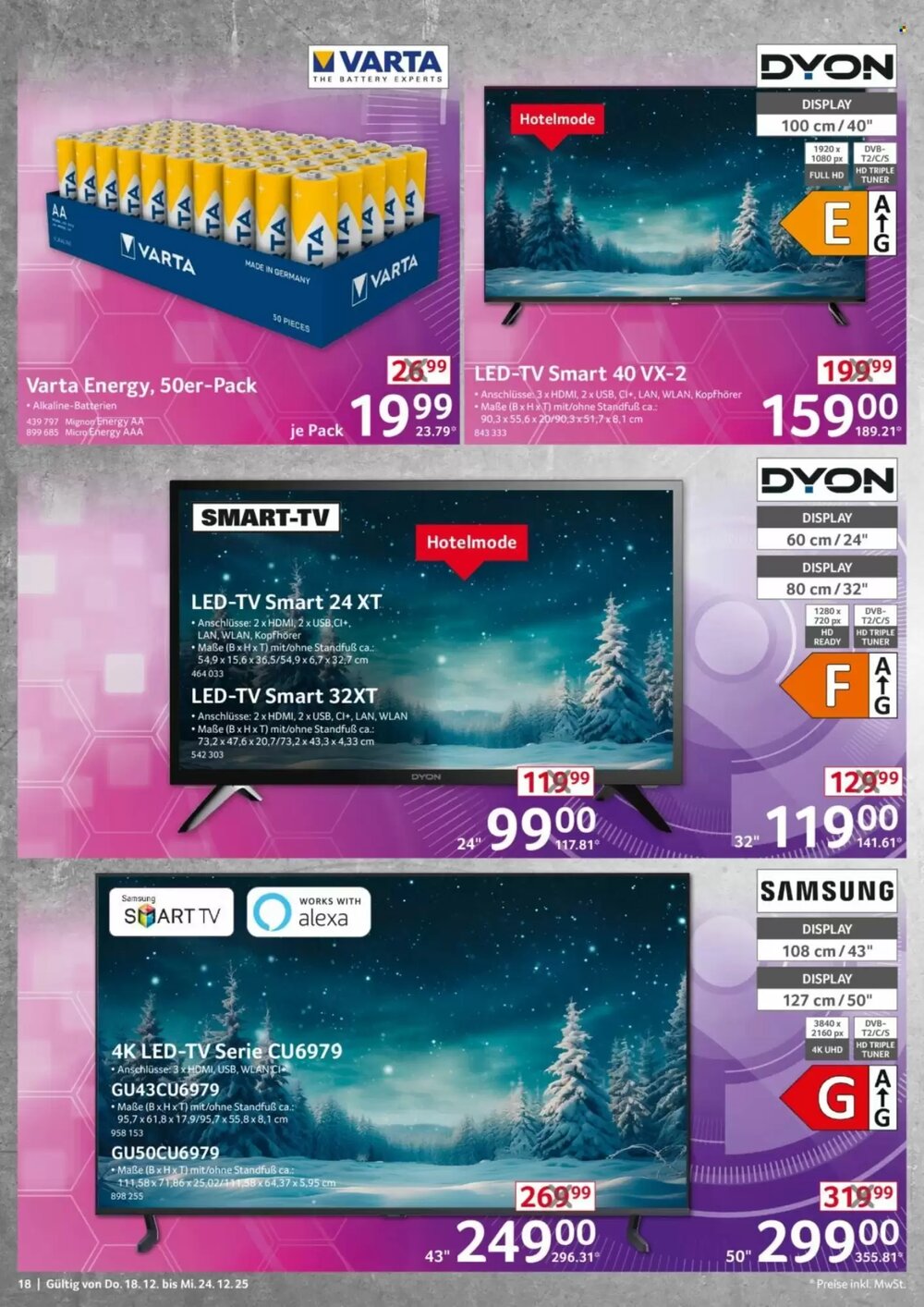 Selgros Prospekt (ab 18.12.2025) zum Blättern - Seite 18