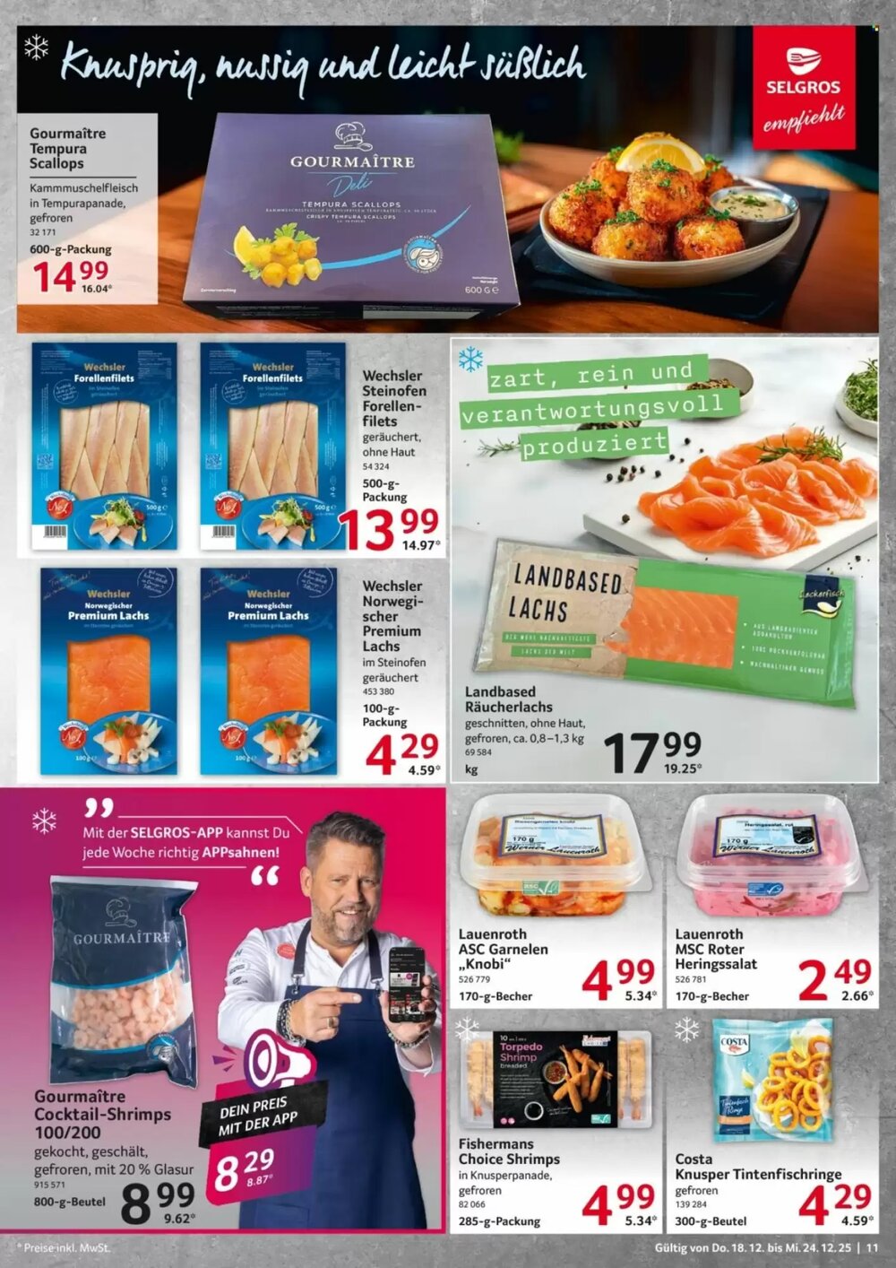 Selgros Prospekt (ab 18.12.2025) zum Blättern - Seite 11