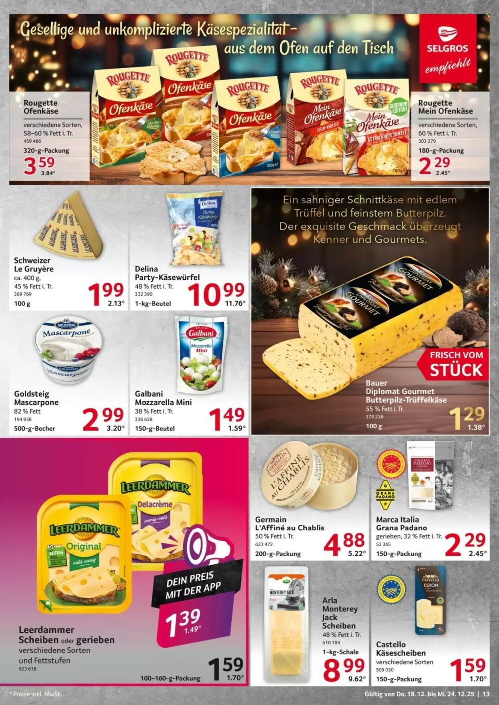 Selgros Prospekt (ab 18.12.2025) zum Blättern - Seite 13