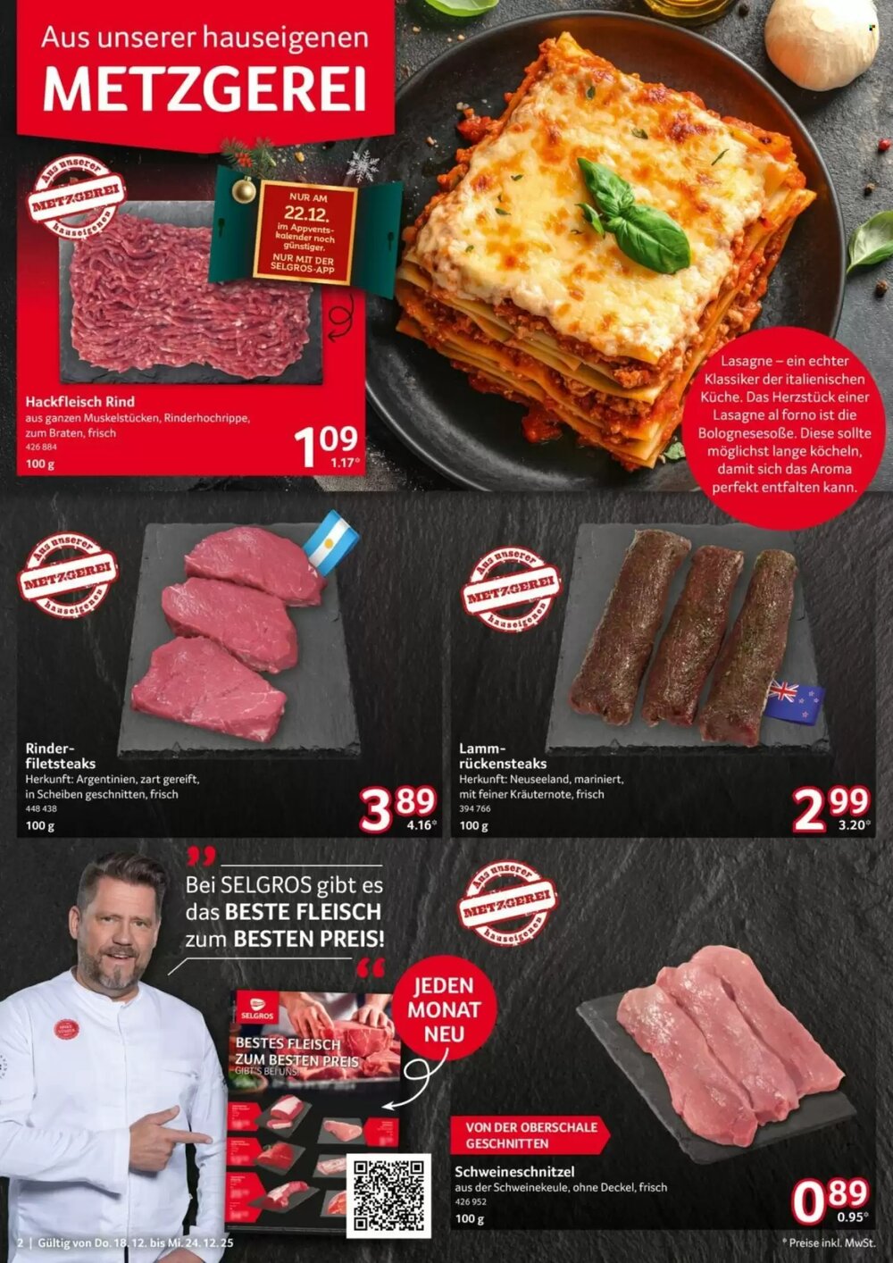 Selgros Prospekt (ab 18.12.2025) zum Blättern - Seite 2