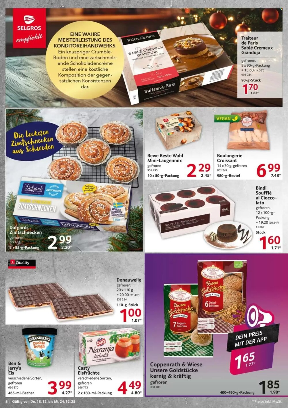 Selgros Prospekt (ab 18.12.2025) zum Blättern - Seite 8