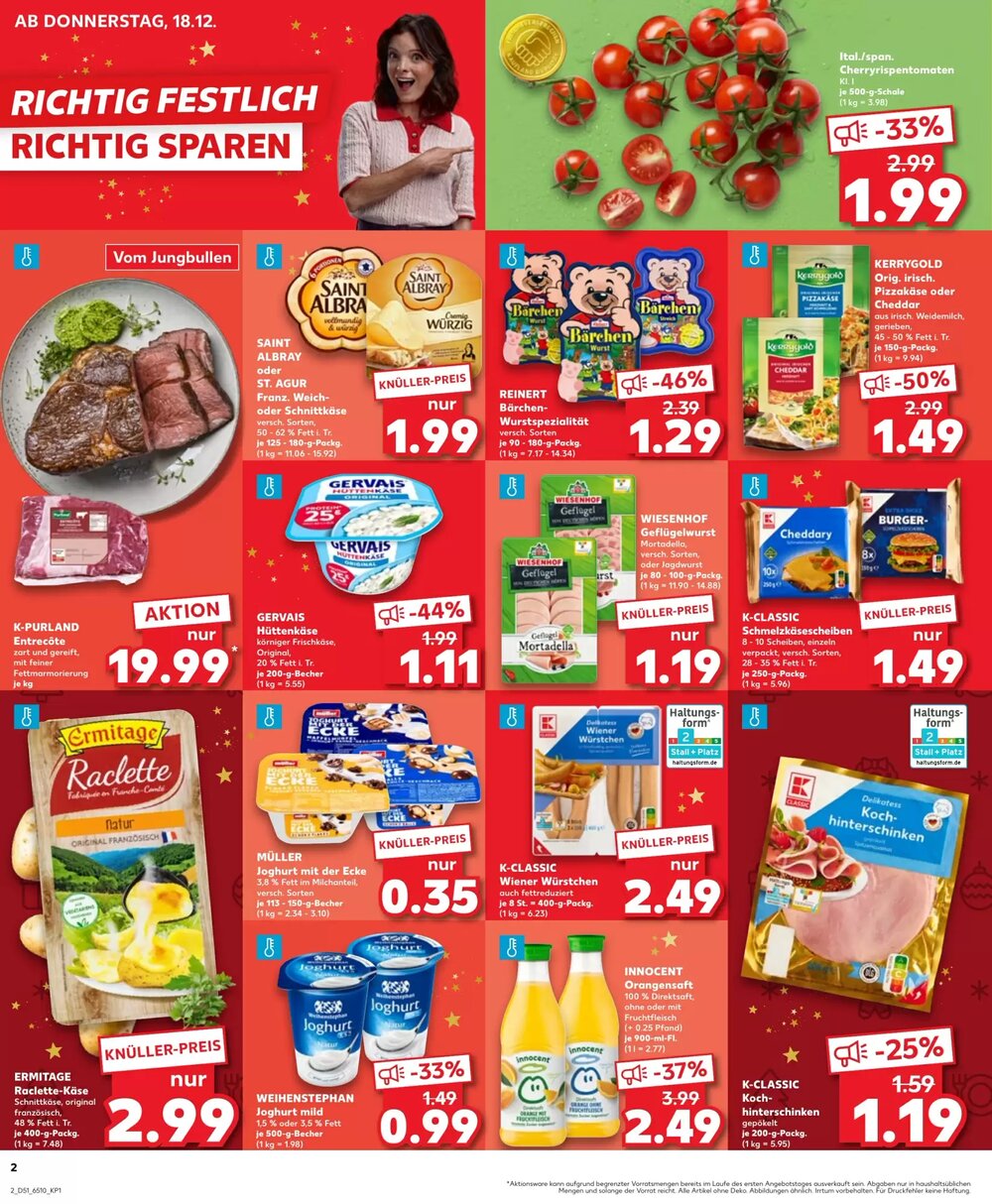Kaufland Prospekt (ab 18.12.2025) zum Blättern - Seite 2