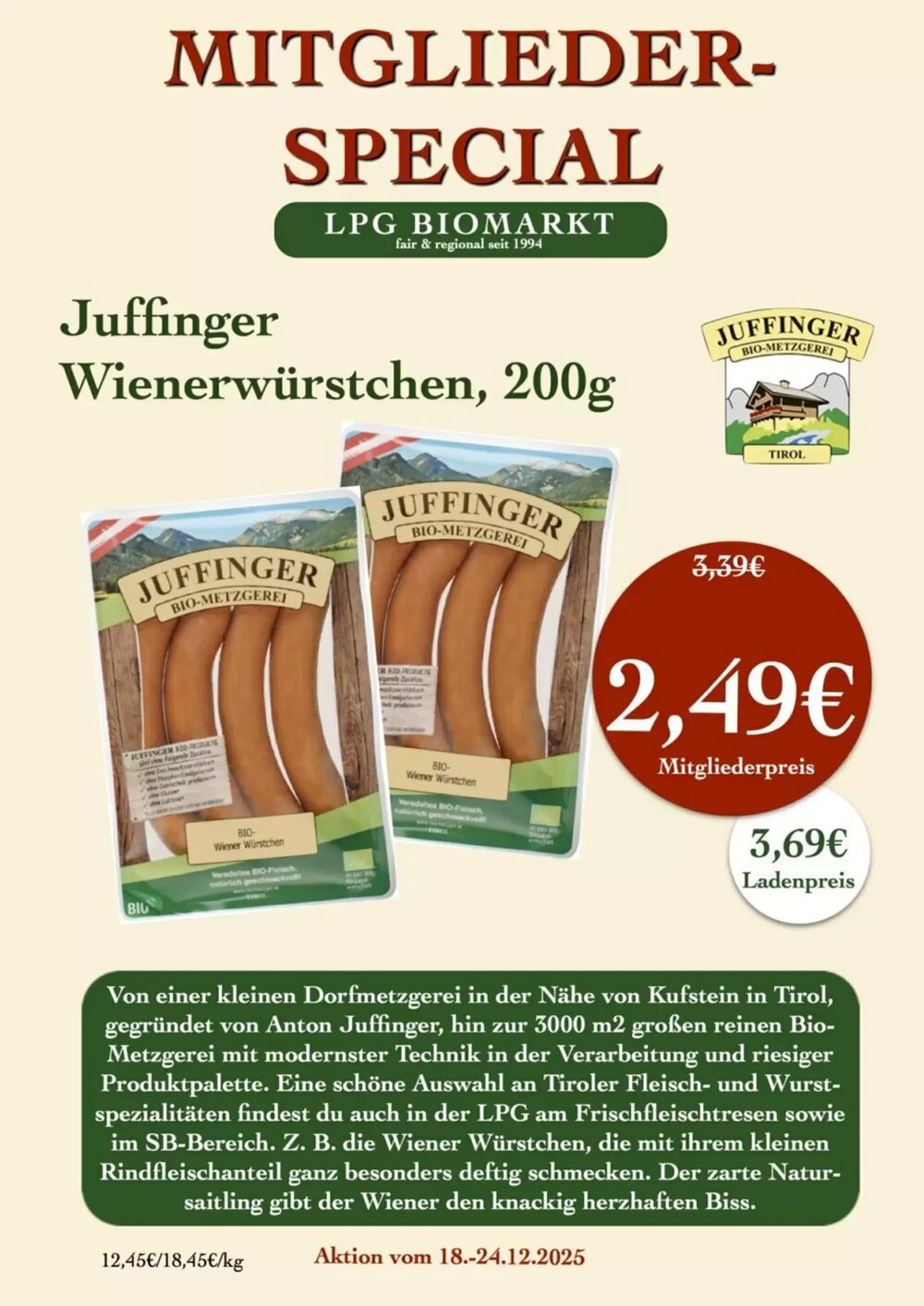 LPG Biomarkt Prospekt (ab 18.12.2025) zum Blättern - Seite 11