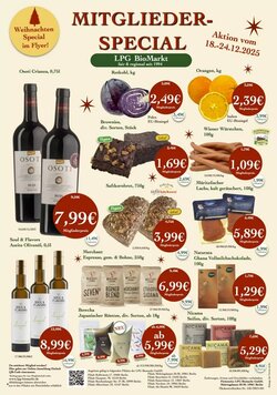 LPG Biomarkt Prospekt (ab 18.12.2025) zum Blättern